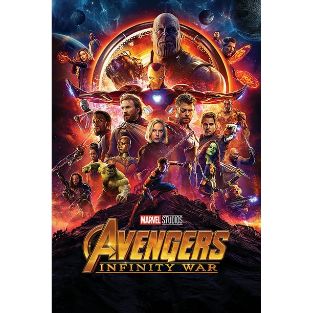 The Avengers movie poster print